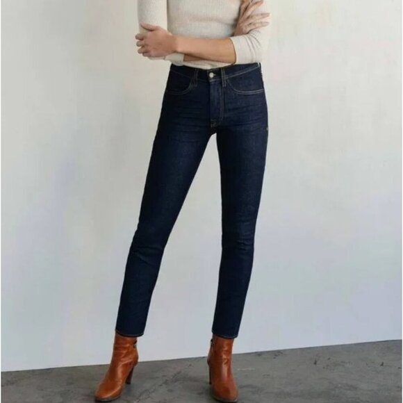 Imogene + Willie Womens Josette High Rise Indigo Denim Jeans Size 28 Blue SP NWT - Picture 1 of 12